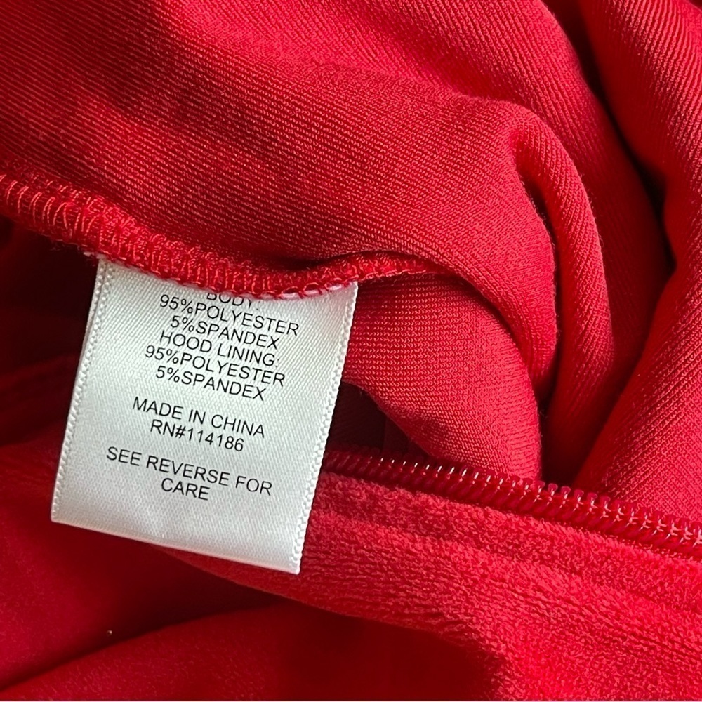 NEW Juicy Couture Velour One Piece Jumpsuit Flash Red Barbie Size XXL NWT - Picture 5 of 9